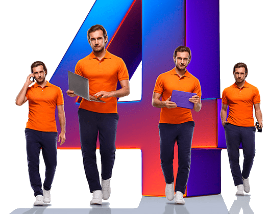 Великолепная четверка Ростелеком в&nbsp;посёлок Среднехорский (Хабаровский край)